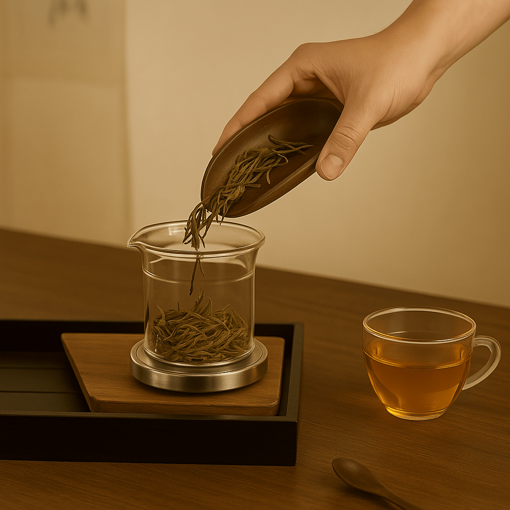 Tavira – Elegante Glazen Theepot met Infuser- Luxe theekan