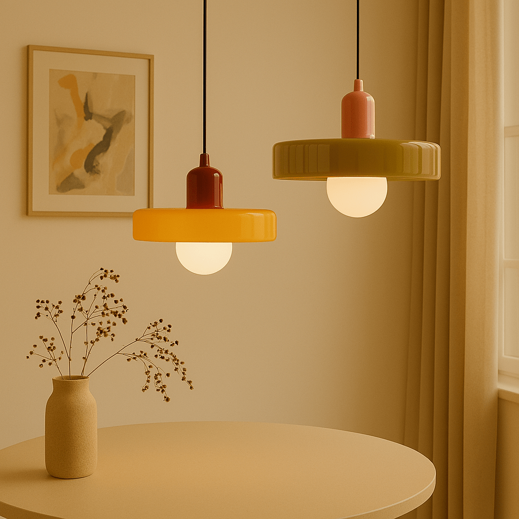 Silvessa – Scandinavische Hanglamp van Glas