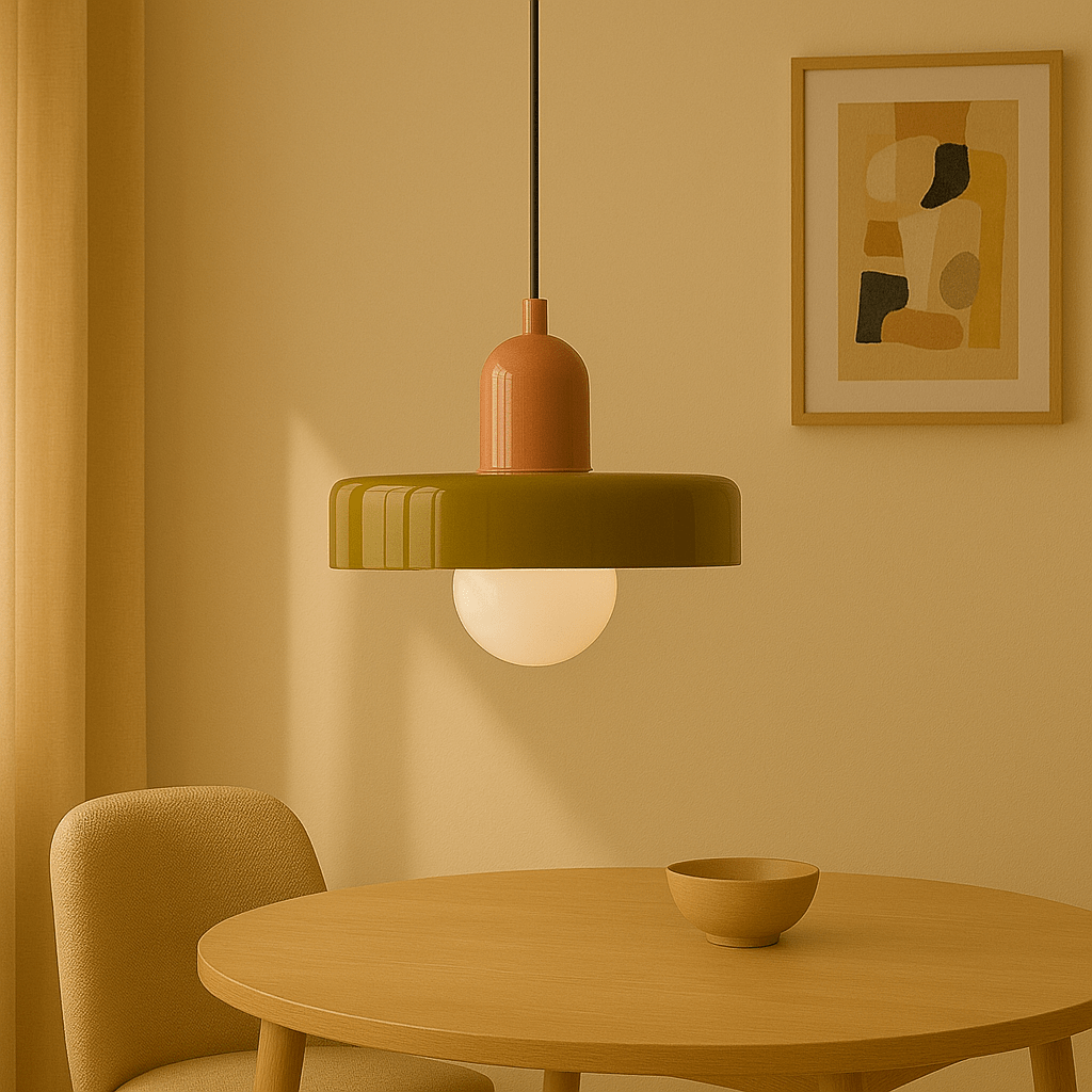 Silvessa – Scandinavische Hanglamp van Glas