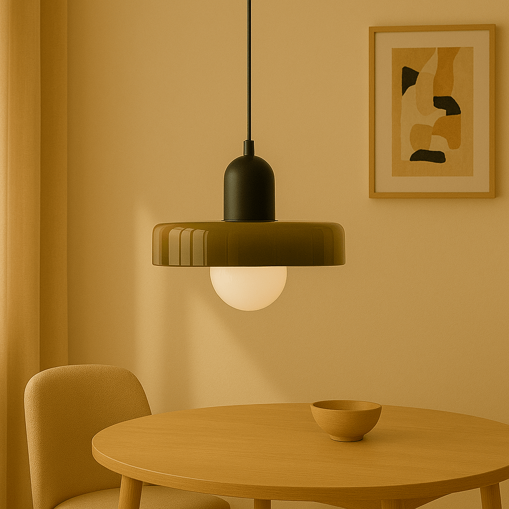 Silvessa – Scandinavische Hanglamp van Glas