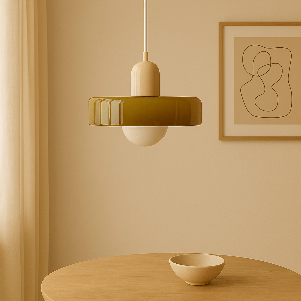 Silvessa – Scandinavische Hanglamp van Glas
