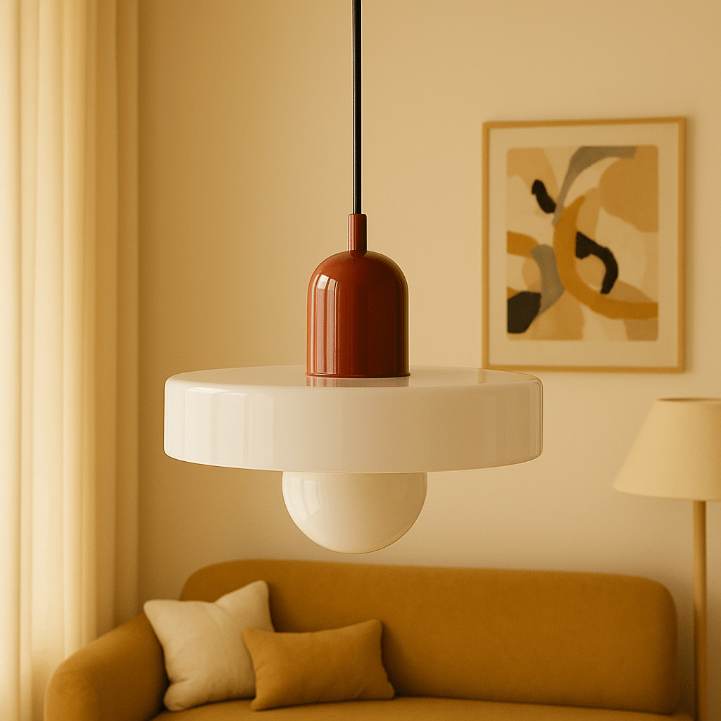 Silvessa – Scandinavische Hanglamp van Glas