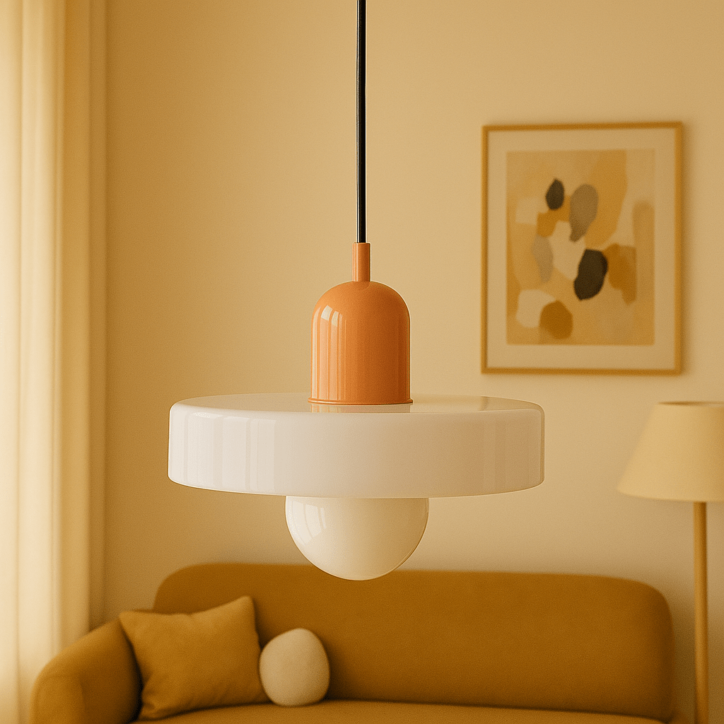 Silvessa – Scandinavische Hanglamp van Glas