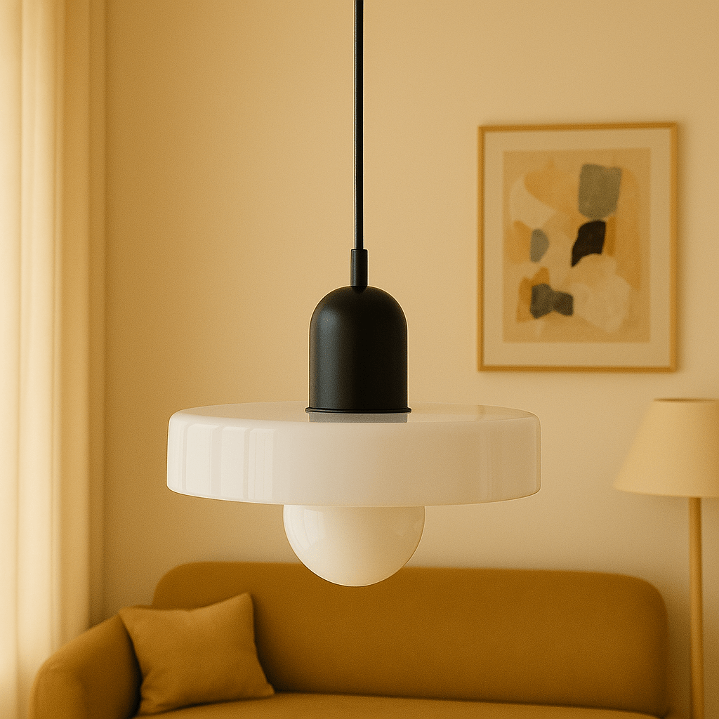Silvessa – Scandinavische Hanglamp van Glas
