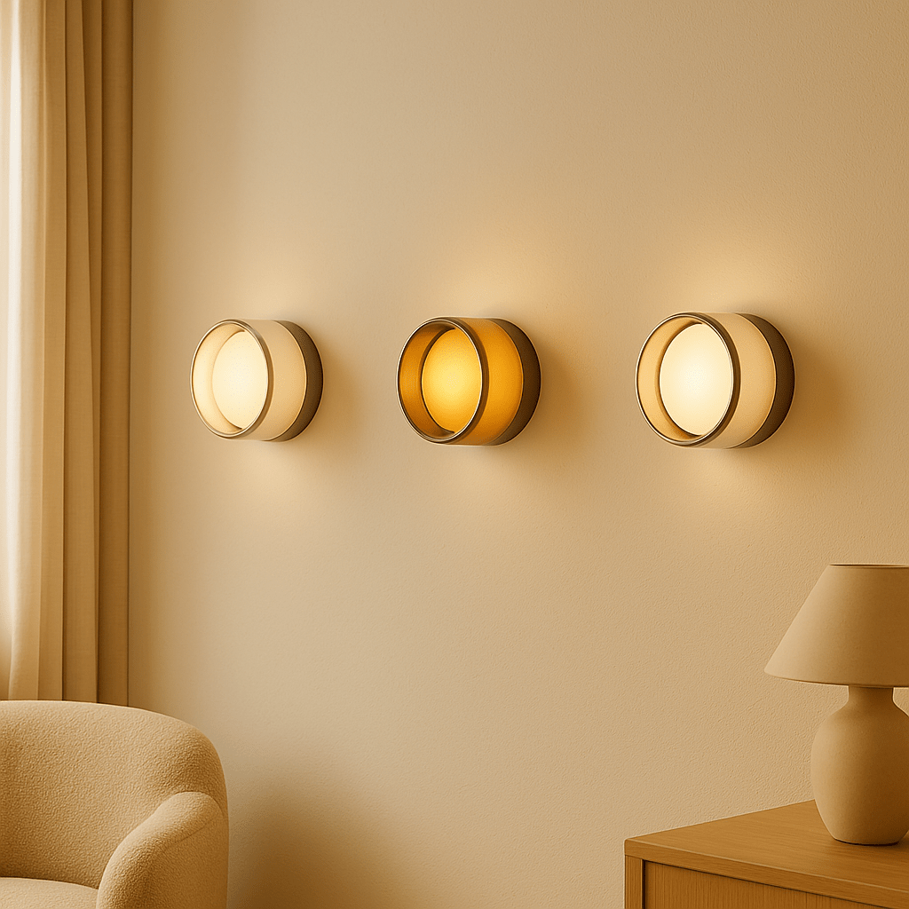 Doria – Wandlamp in Zwart & Goud – Luxe Glazen Wandverlichting E27 | 30 cm