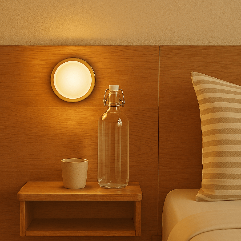 Doria – Wandlamp in Zwart & Goud – Luxe Glazen Wandverlichting E27 | 30 cm