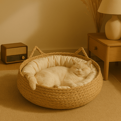 Nuvina – Luxe Kattenmand Met Afneembaar Kussen