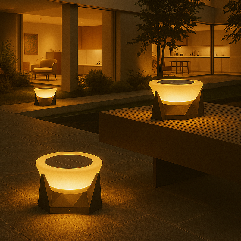 Elara – Japanse Solar Tuinlamp op Zonne-energie
