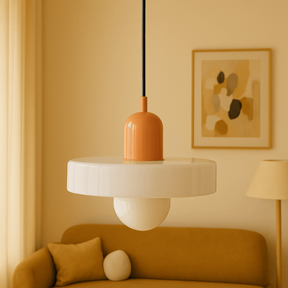 Silvessa – Scandinavische Hanglamp van Glas