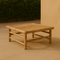 Sorria – Bamboe Buitentafel – Lichtgewicht Tuintafel 65x65 cm