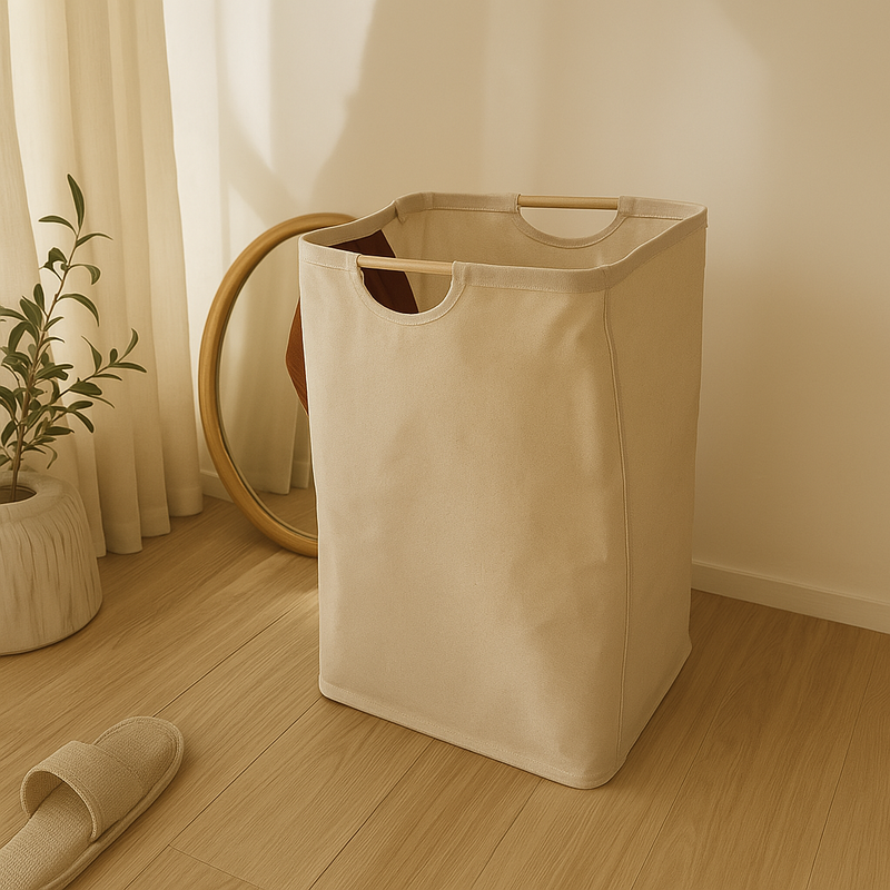 Hinoki – Opvouwbare Wasmand in Japanse Stijl